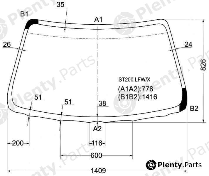  XYG part ST200LFW/X (ST200LFWX) Replacement part