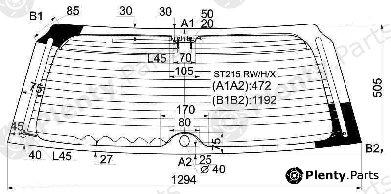  XYG part ST215RW/H/X (ST215RWHX) Replacement part