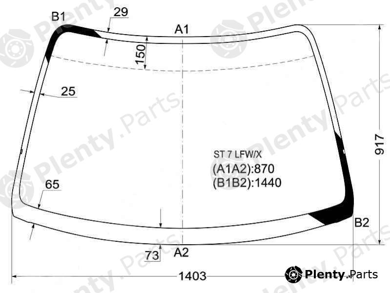  XYG part ST7LFW/X (ST7LFWX) Replacement part