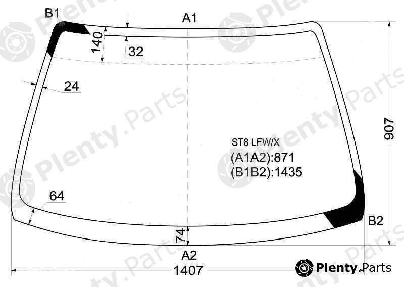  XYG part ST8LFW/X (ST8LFWX) Replacement part