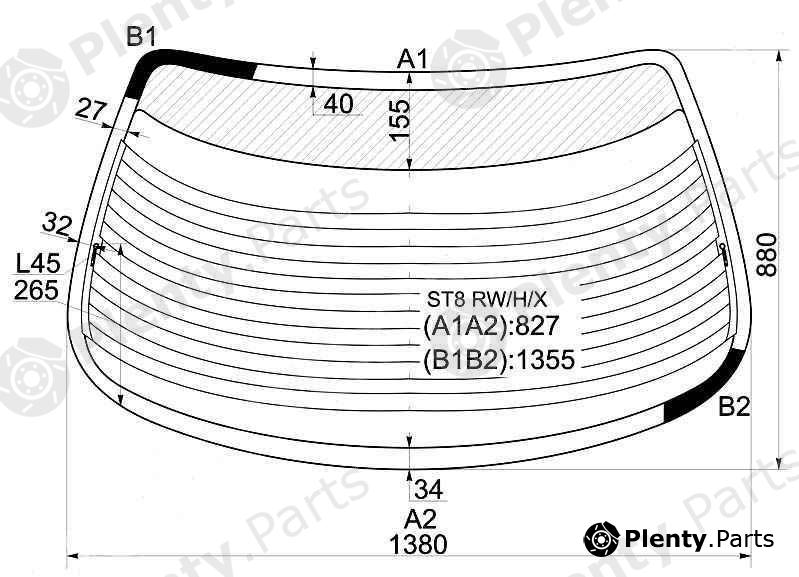  XYG part ST8RW/H/X (ST8RWHX) Replacement part