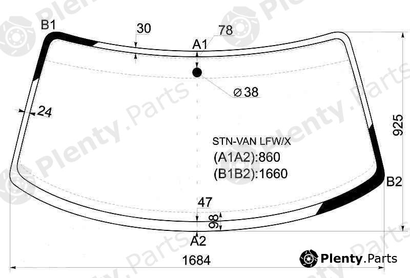  XYG part STN-VANLFW/X (STNVANLFWX) Replacement part