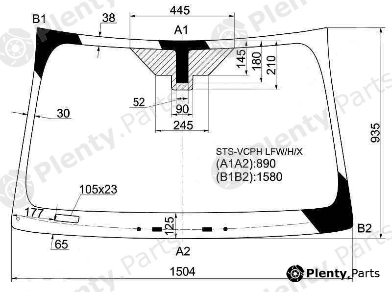  XYG part STS-VCPHLFW/H/X (STSVCPHLFWHX) Replacement part