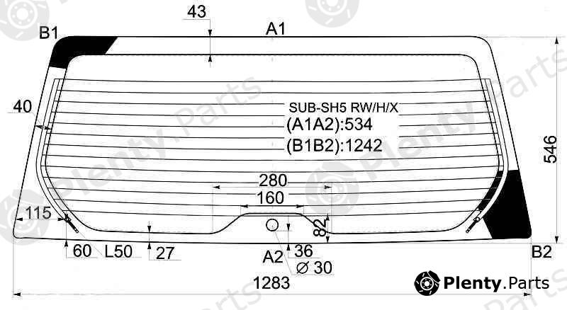  XYG part SUB-SH5RW/H/X (SUBSH5RWHX) Replacement part