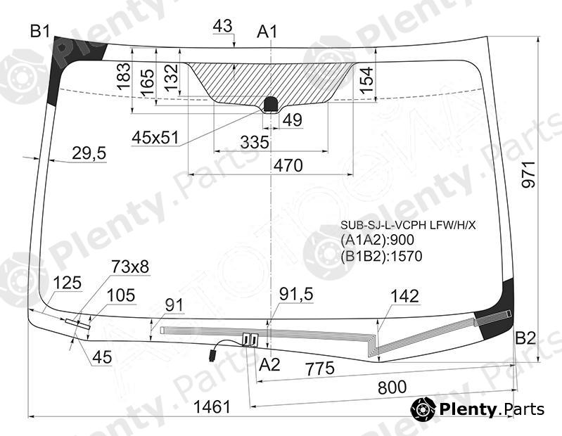  XYG part SUB-SJ-L-VCPHLFW/H/X (SUBSJLVCPHLFWHX) Replacement part