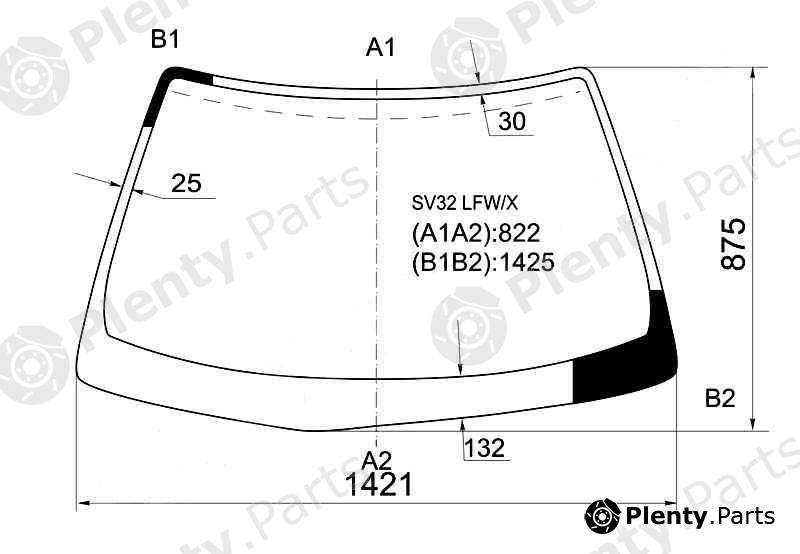  XYG part SV32LFW/X (SV32LFWX) Replacement part