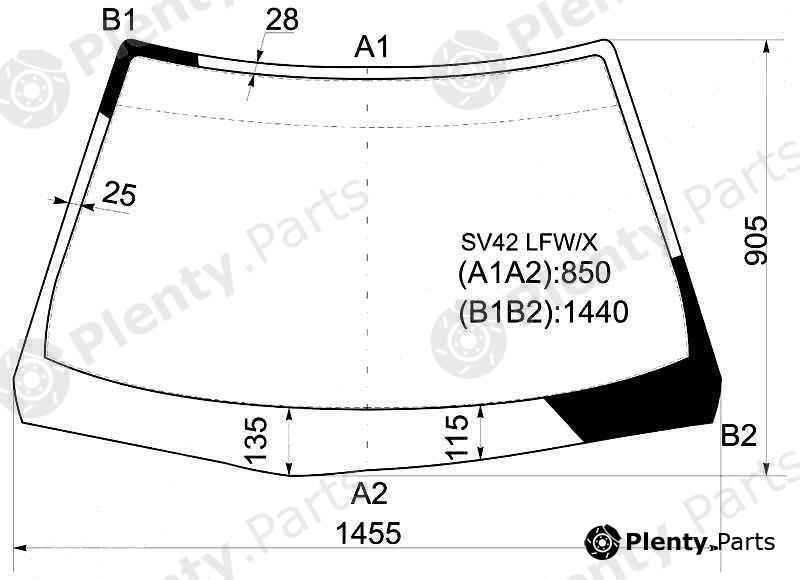  XYG part SV42LFW/X (SV42LFWX) Replacement part