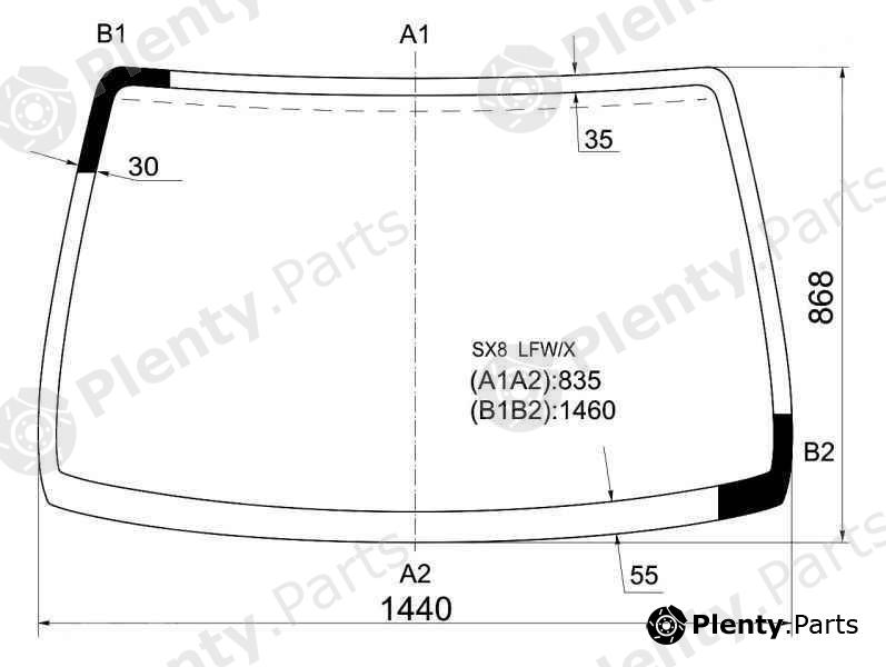  XYG part SX8LFW/X (SX8LFWX) Replacement part