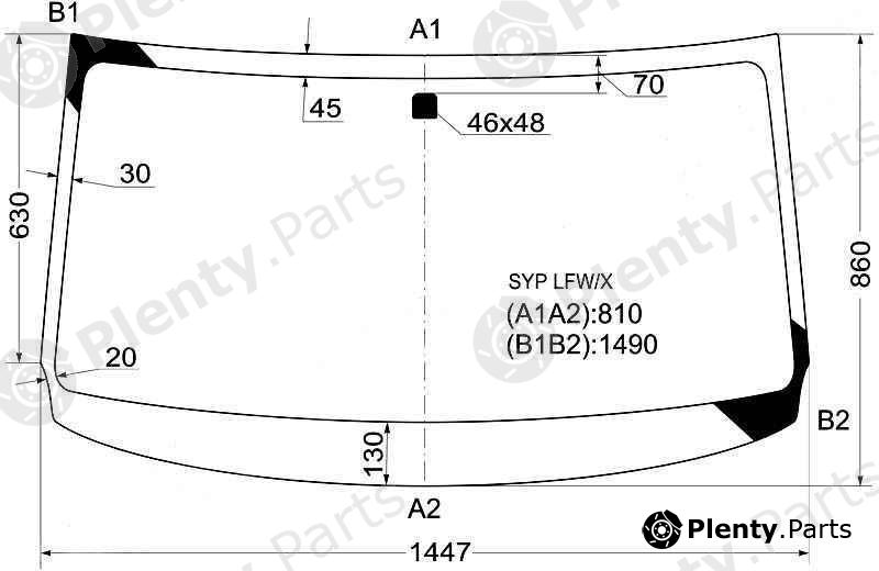  XYG part SYPLFW/X (SYPLFWX) Replacement part