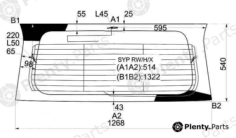  XYG part SYPRW/H/X (SYPRWHX) Replacement part