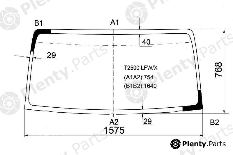  XYG part T2500LFW/X (T2500LFWX) Replacement part