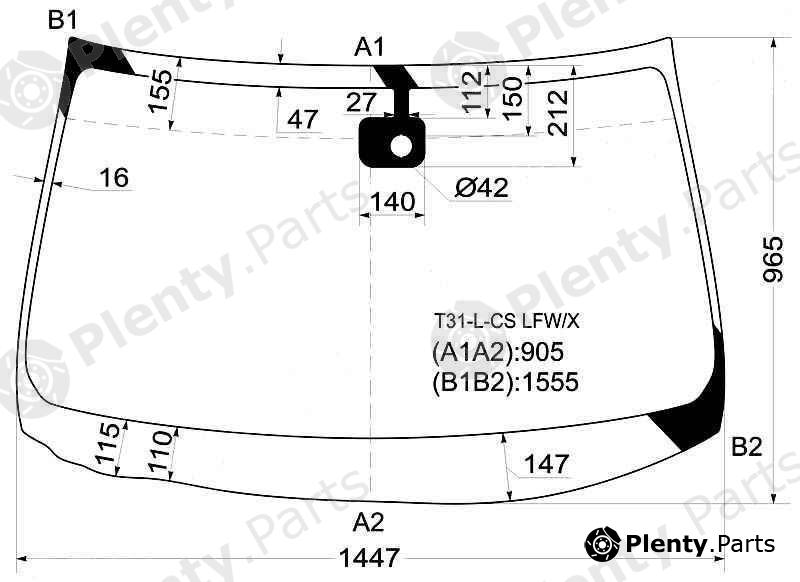  XYG part T31-L-CSLFW/X (T31LCSLFWX) Replacement part
