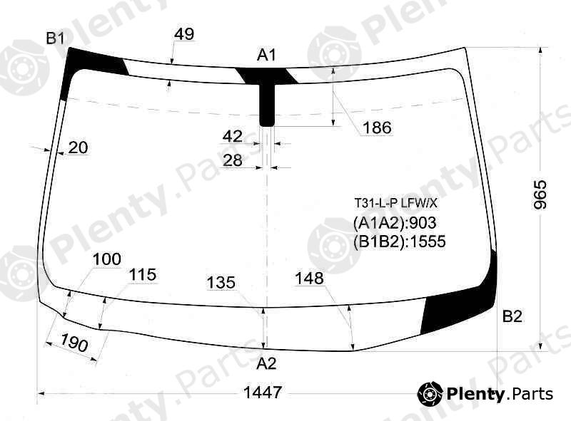  XYG part T31-L-PLFW/X (T31LPLFWX) Replacement part
