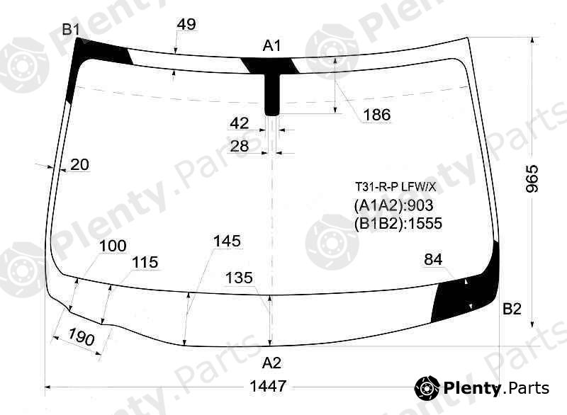  XYG part T31-R-PLFW/X (T31RPLFWX) Replacement part