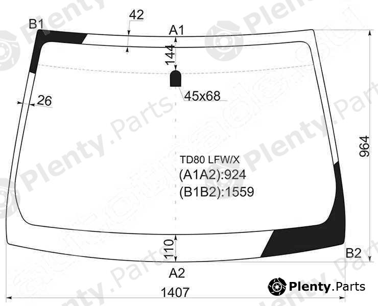  XYG part TD80LFW/X (TD80LFWX) Replacement part