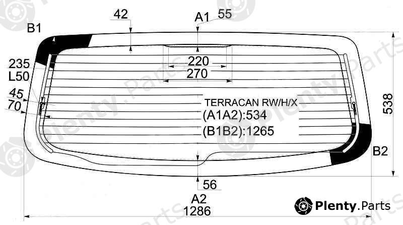  XYG part TERRACANRW/H/X (TERRACANRWHX) Replacement part