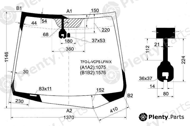  XYG part TFO-L-VCPSLFW/X (TFOLVCPSLFWX) Replacement part