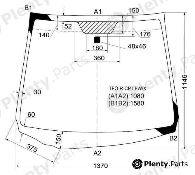  XYG part TFO-R-CPLFW/X (TFORCPLFWX) Replacement part