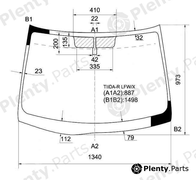  XYG part TIIDA-RLFW/X (TIIDARLFWX) Replacement part