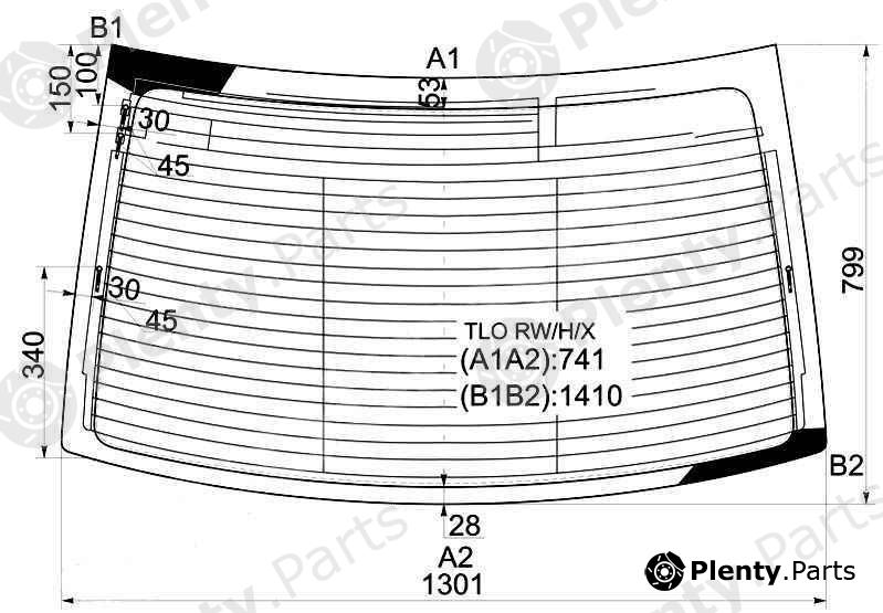  XYG part TLORW/H/X (TLORWHX) Replacement part