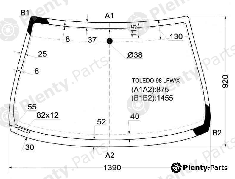  XYG part TOLEDO-98LFW/X (TOLEDO98LFWX) Replacement part