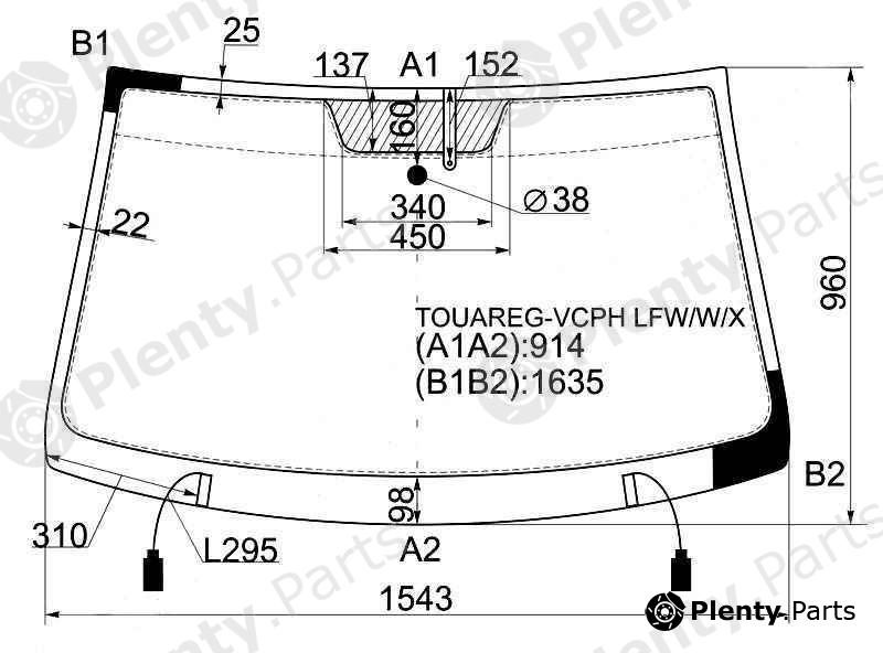  XYG part TOUAREG-VCPHLFW/W/X (TOUAREGVCPHLFWWX) Replacement part