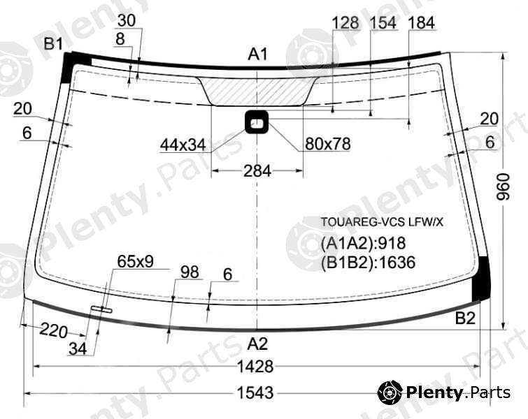  XYG part TOUAREG-VCSLFW/X (TOUAREGVCSLFWX) Replacement part