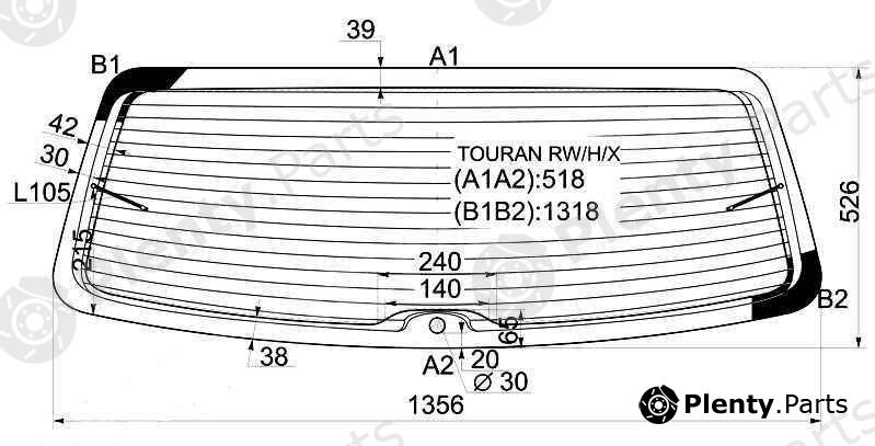  XYG part TOURANRW/H/X (TOURANRWHX) Replacement part