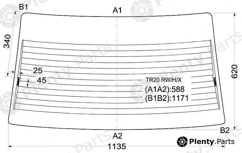  XYG part TR20RW/H (TR20RWH) Replacement part