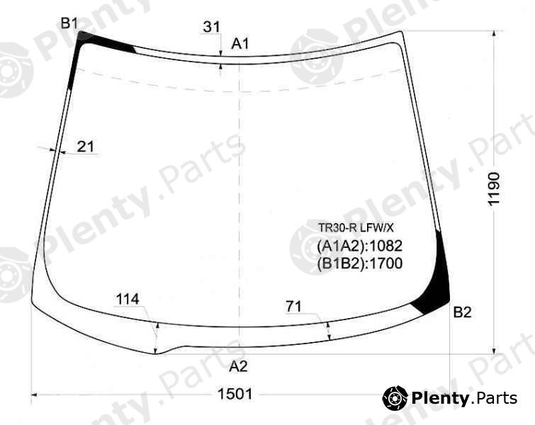  XYG part TR30-RLFW/X (TR30RLFWX) Replacement part