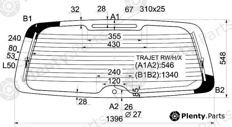  XYG part TRAJETRW/H/X (TRAJETRWHX) Replacement part