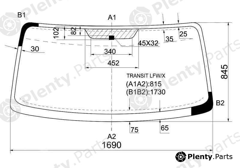  XYG part TRANSITLFW/X (TRANSITLFWX) Replacement part
