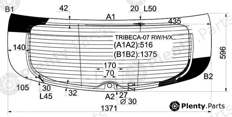  XYG part TRIBECA-07RW/H/X (TRIBECA07RWHX) Replacement part