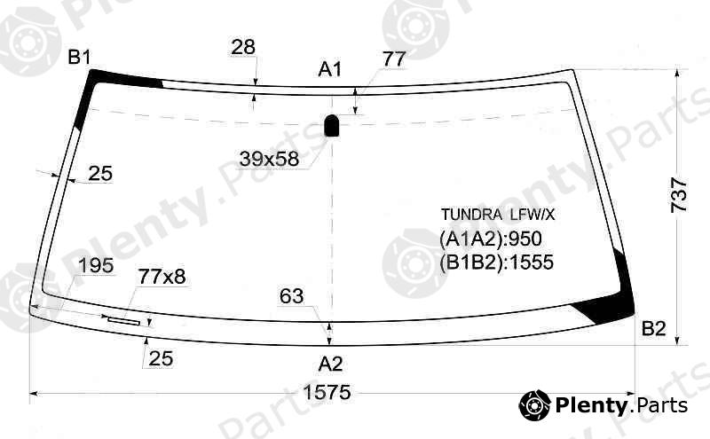  XYG part TUNDRALFW/X (TUNDRALFWX) Replacement part