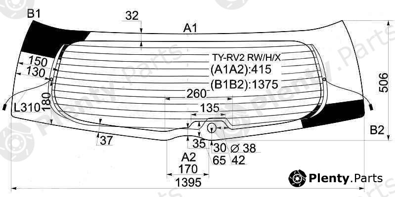  XYG part TY-RV2RW/H/X (TYRV2RWHX) Replacement part