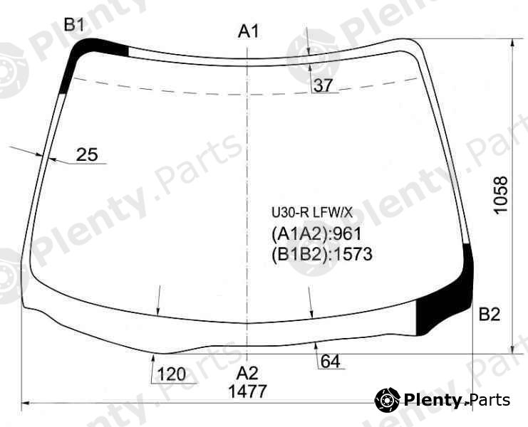  XYG part U30-RLFW/X (U30RLFWX) Replacement part