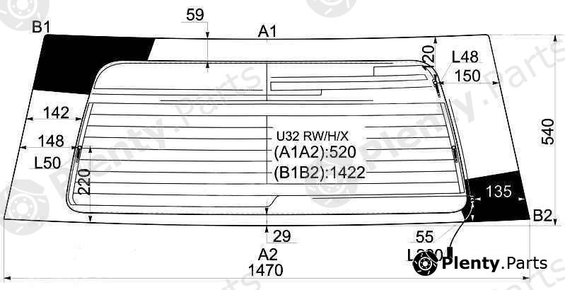  XYG part U32RW/H/X (U32RWHX) Replacement part