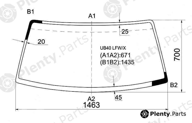  XYG part UB40LFW/X (UB40LFWX) Replacement part