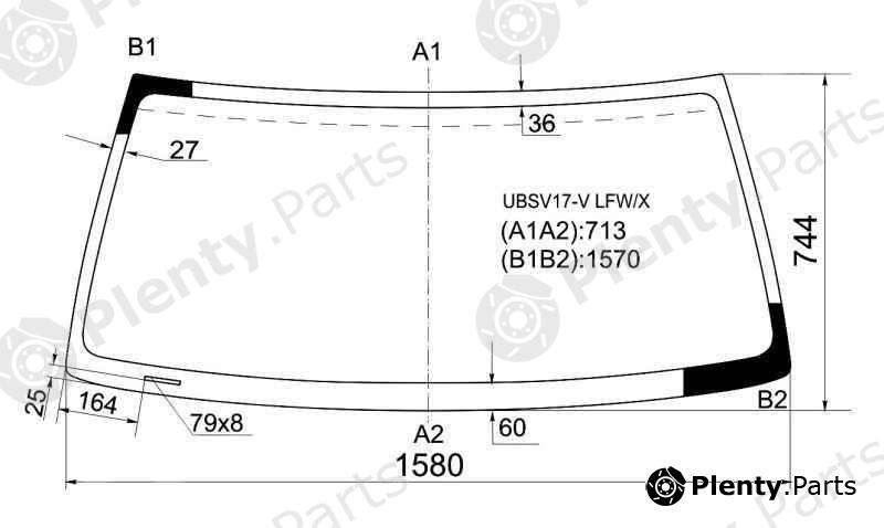  XYG part UBSV17-VLFW/X (UBSV17VLFWX) Replacement part