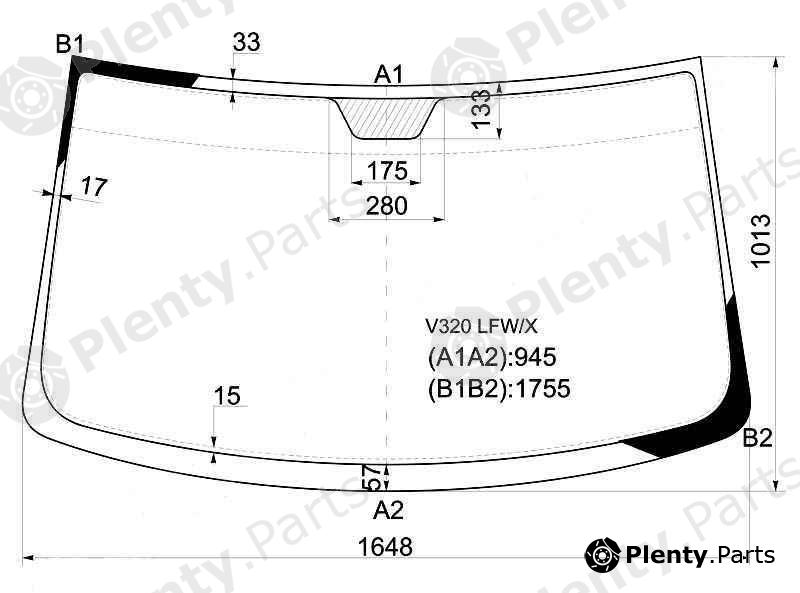  XYG part V320LFW/X (V320LFWX) Replacement part