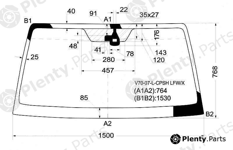  XYG part V70-07-L-CPSLFW/X (V7007LCPSLFWX) Replacement part