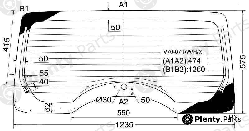  XYG part V70-07RW/H/X (V7007RWHX) Replacement part