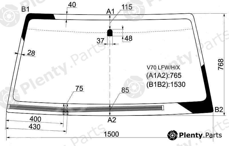  XYG part V70LFW/H/X (V70LFWHX) Replacement part