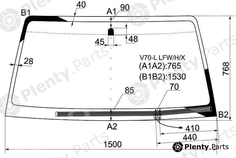  XYG part V70-LLFW/H/X (V70LLFWHX) Replacement part