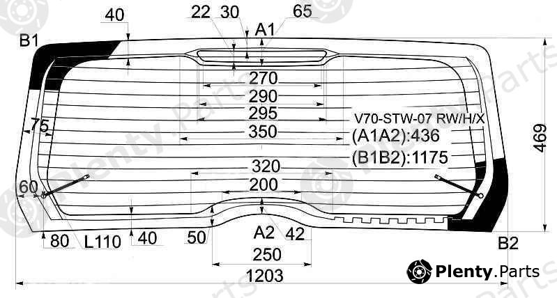  XYG part V70-STW-07RW/H/X (V70STW07RWHX) Replacement part