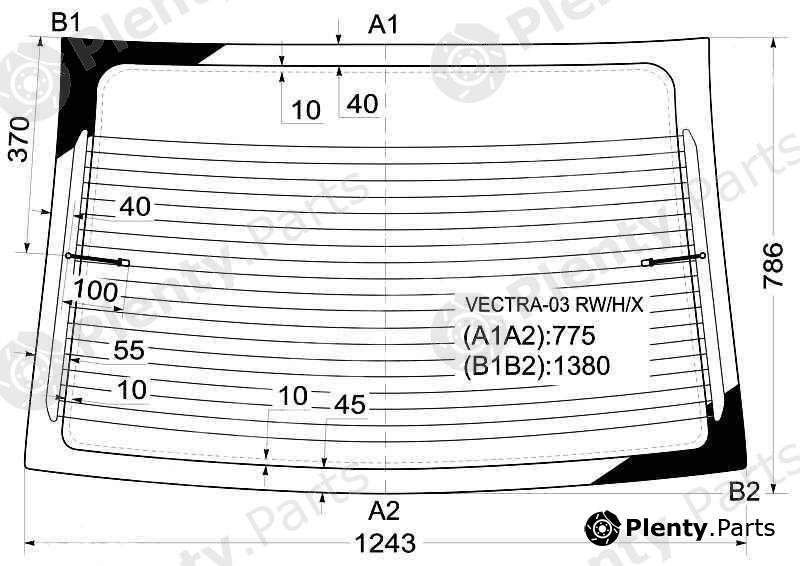  XYG part VECTRA-03RW/H/X (VECTRA03RWHX) Replacement part