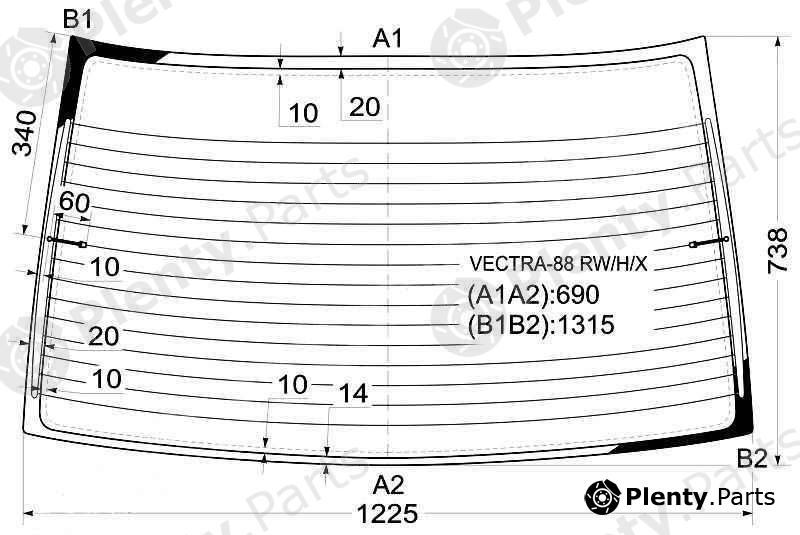  XYG part VECTRA-88RW/H/X (VECTRA88RWHX) Replacement part