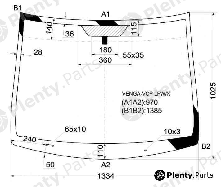  XYG part VENGA-VCPLFW/X (VENGAVCPLFWX) Replacement part