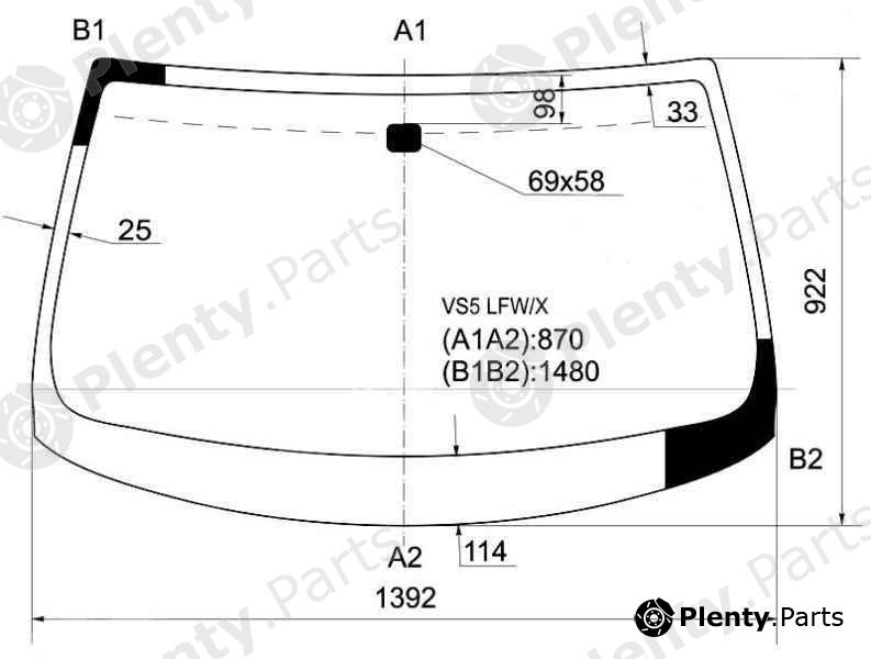  XYG part VS5LFW/X (VS5LFWX) Replacement part