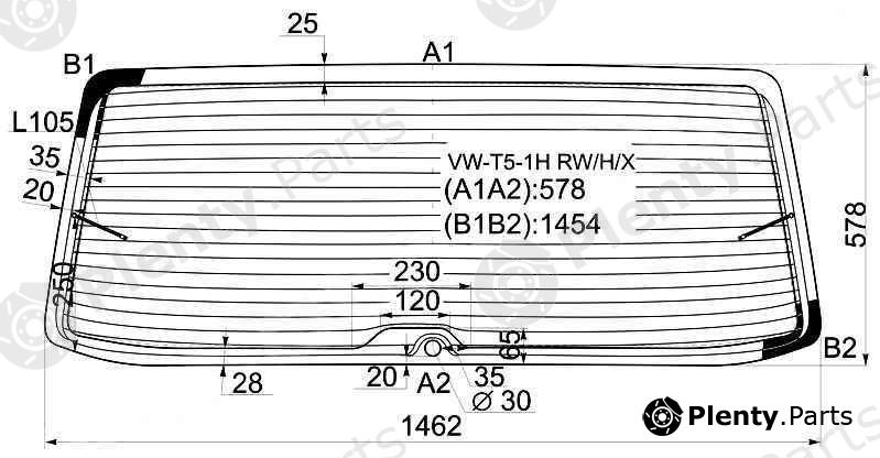  XYG part VW-T5-1HRW/H/X (VWT51HRWHX) Replacement part